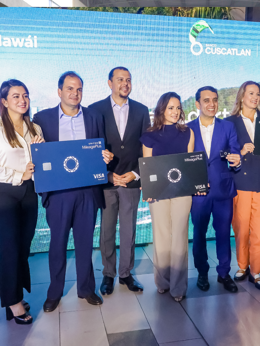 Banco CUSCATLAN y United Airlines lanzan la nueva Tarjeta de Crédito United CUSCATLAN Visa