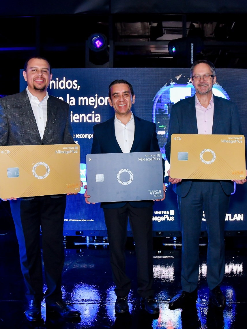 Banco CUSCATLAN, United Airlines y Visa anuncian la nueva Tarjeta de Crédito United CUSCATLAN Visa Gold y nuevos beneficios para viajeros