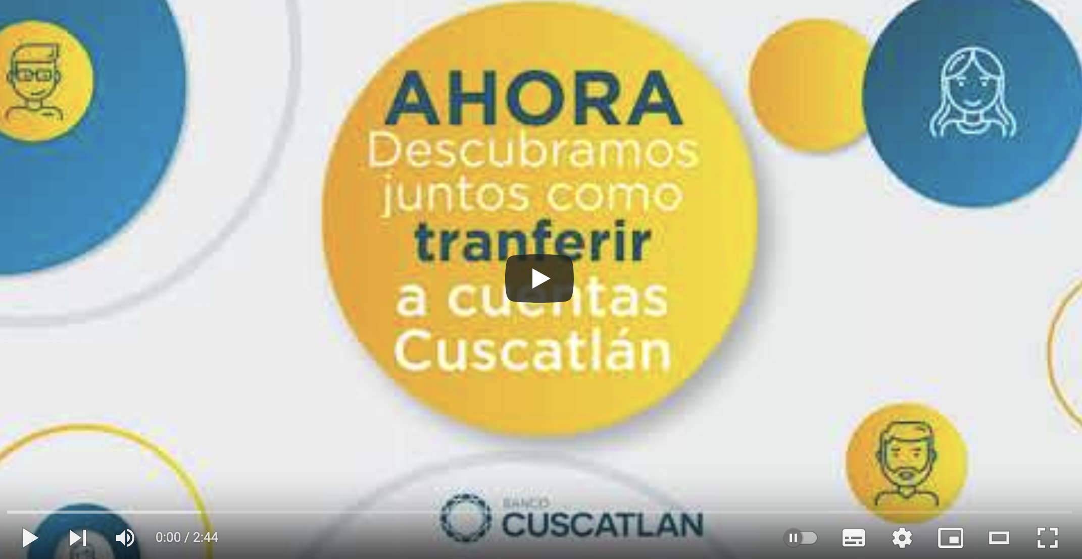 Transferencias entre cuentas Cuscatlán
